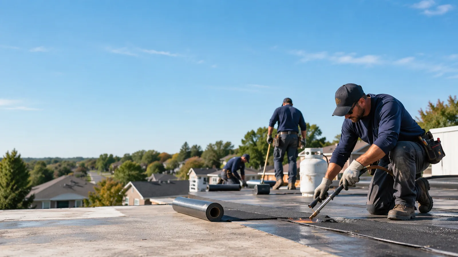 Flat Roof Leak Repair providers in Hoffman, MN